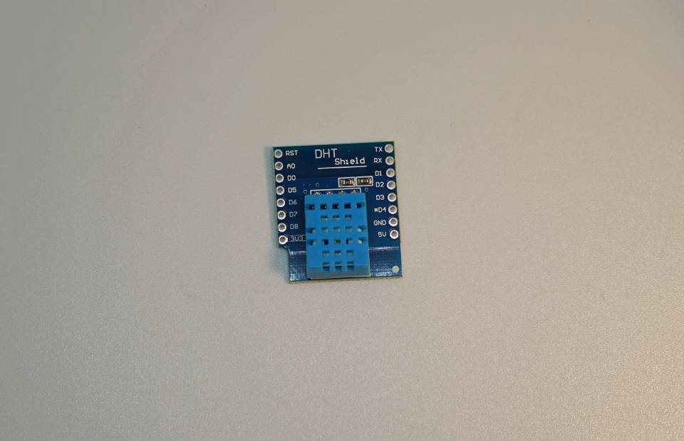 Wemos D1 – DHT11 shield