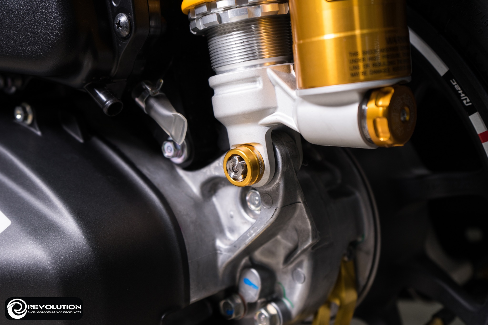 ชุดน็อตกันขโมย M8x35mm. REVOLUTION GIORNO+/X-MAX/LEAD125/AEROX/N-MAX/PCX160/ADV160/CLICK125-160 ยึดโชคหลังหูล่าง