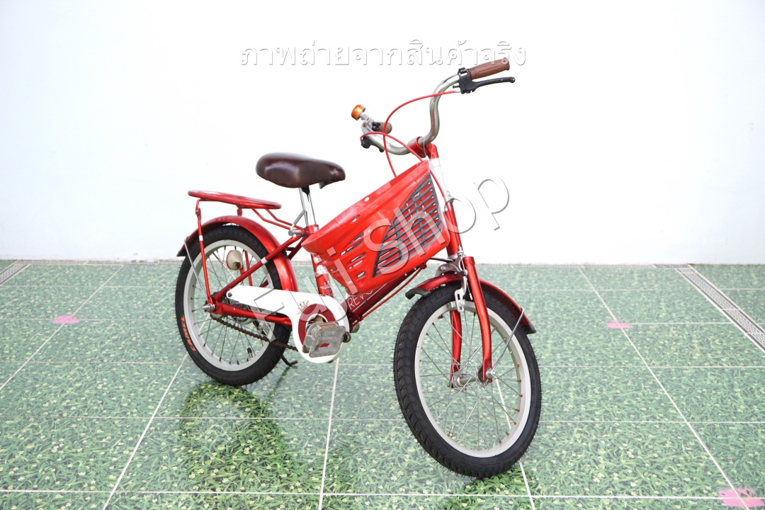 จักรยานเด็กญี่ปุ่น - ล้อ 16 นิ้ว - ไม่มีเกียร์ - สีแดง [จักรยานมือสอง]
