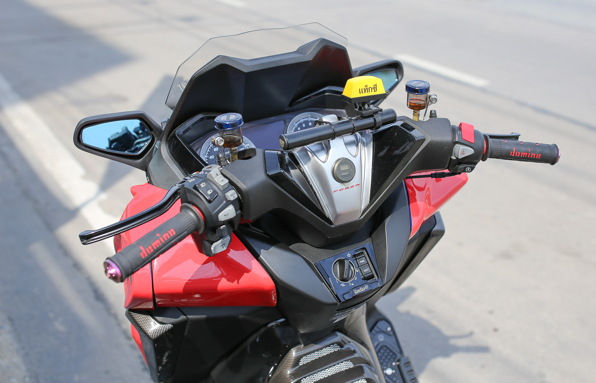 หูกระจกซิ่ง FORZA 350 ใส่300แปลงได้