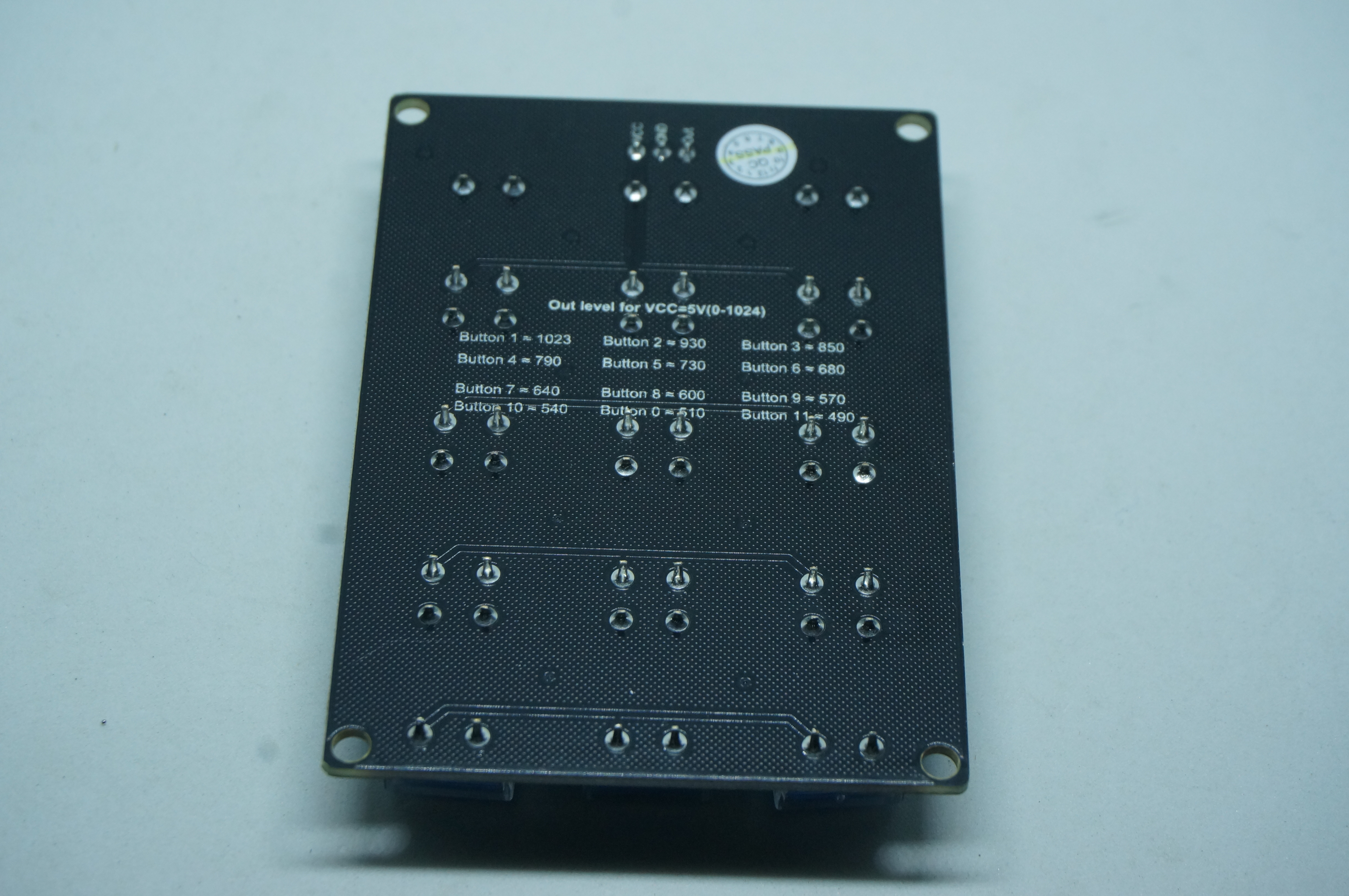 Analog out Keypad 3x4 module