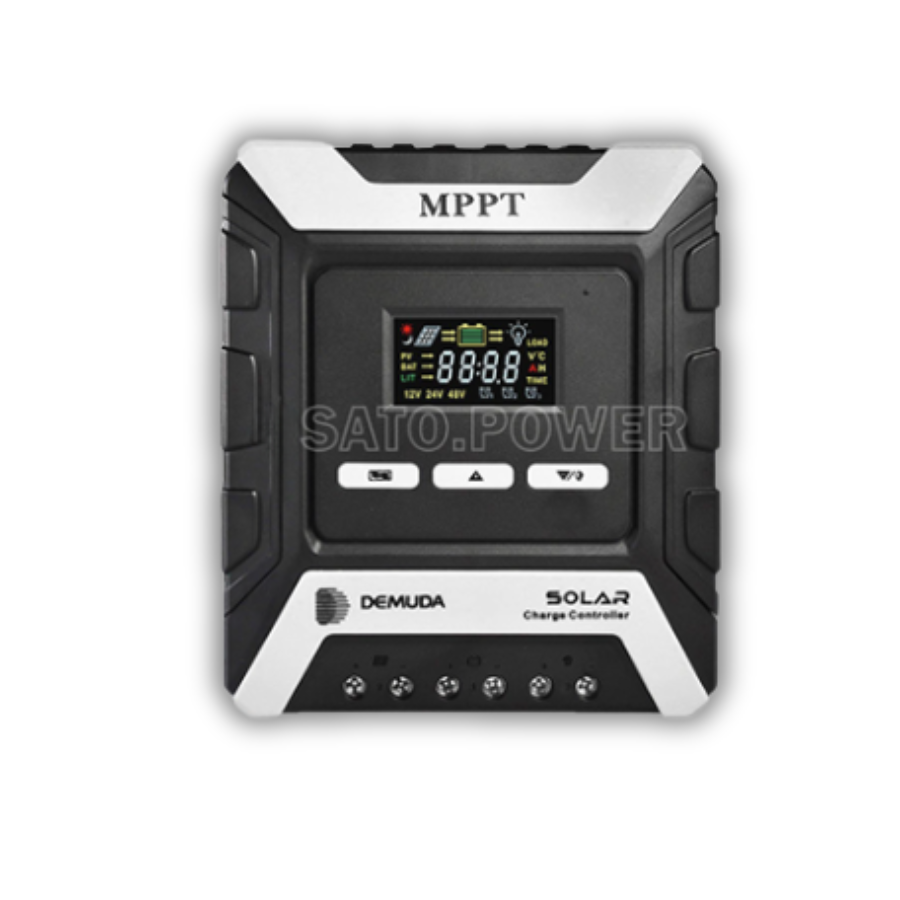 Demuda Solar Charger Controller MPPT MAXPV:80V รองรับกระแสไฟ : 12V/24V/48V ขนาด30A อุปกรณ์ควบคุม การเก็บประจุพลังงานแสงอาทิตย์