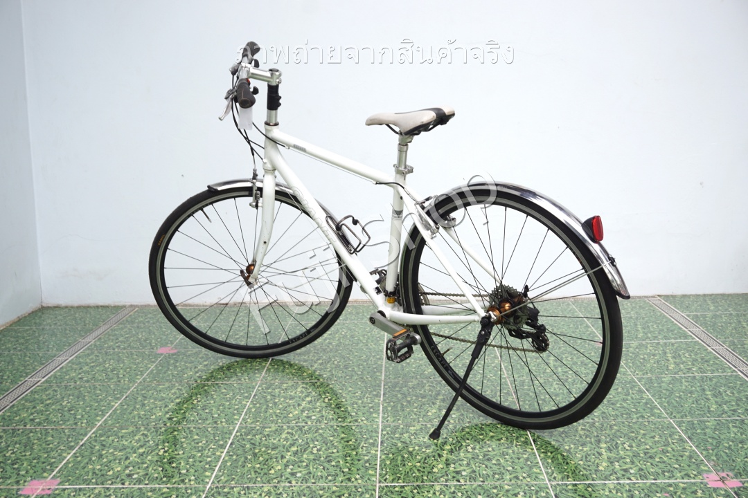 จักรยานไฮบริดญี่ปุ่น - ล้อ 700c - มีเกียร์ - อลูมิเนียม - Giant Escape R3 - สีขาว [จักรยานมือสอง]