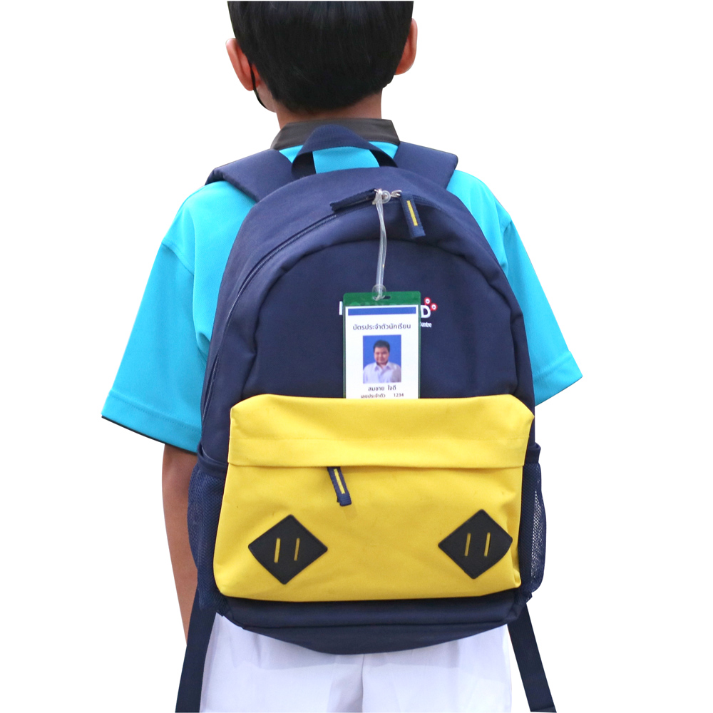 Laminated Luggage Name Tags with Straps