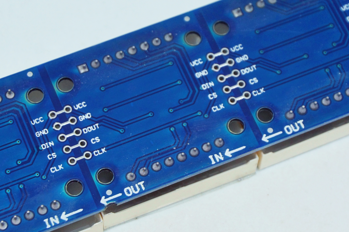 MAX7219 Dot Matrix Module สีแดง (4 modules)