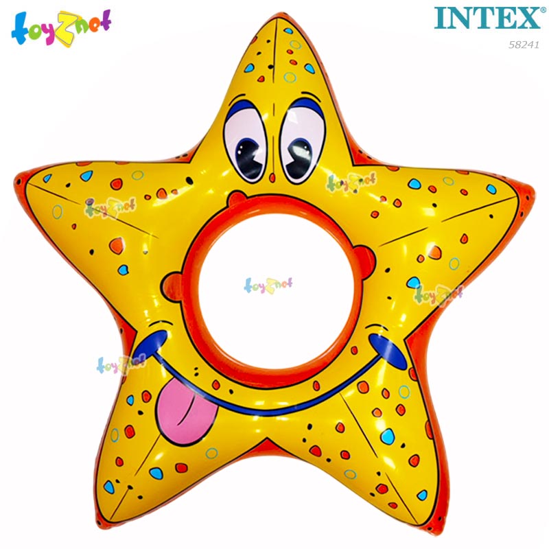 Intex ส่งฟรี ห่วงยางรูปปลาดาว 30 นิ้ว (75 ซม.) รุ่น 58241