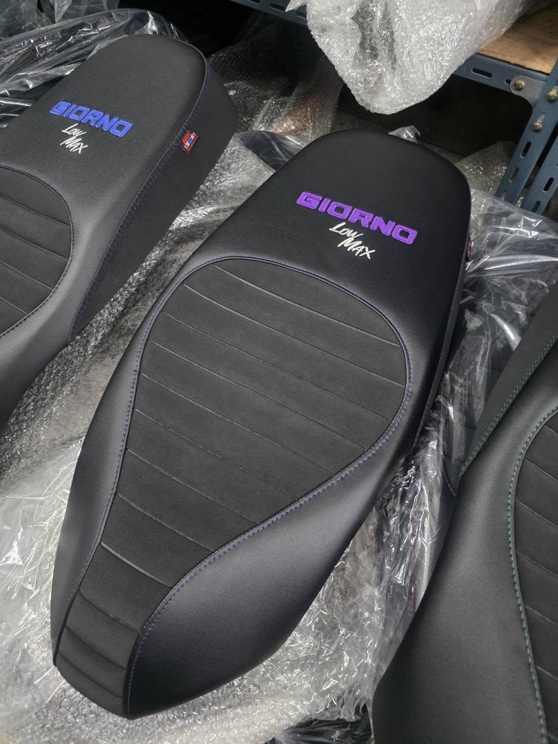 เบาะ Giorno+ ทรงเวสป้า โครงเทียม/โครงแท้ หน่อยวัดด่าน เทียมขาด 2500.- / แท้สับ 2000.- /แท้ขาด 3000.-