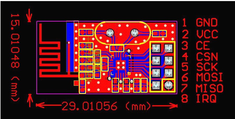 nRF24L01 2.4G Wireless Module