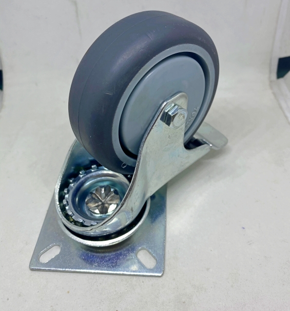 ล้อยางพร้อมแป้นแบรกขนาดล้อ 75mm