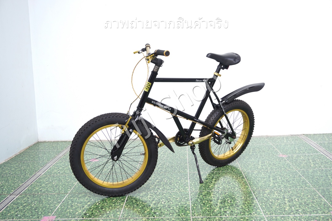 จักรยานญี่ปุ่น - ล้อ 20 นิ้ว - ไม่มีเกียร์ - A.N.Design Works Devoo 20M - สีดำ [จักรยานมือสอง]