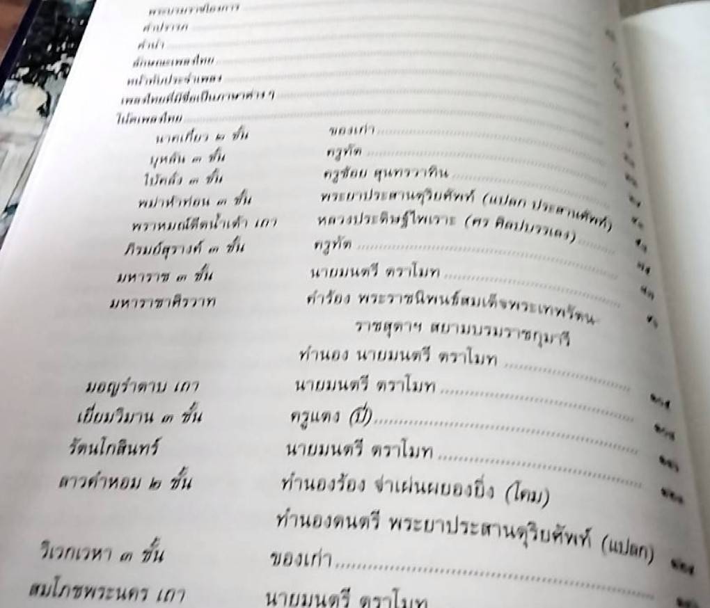 โน้ตเพลงไทย เล่ม 1, เล่ม 2, เล่ม 3 พร้อมคำอธิบายเพลง