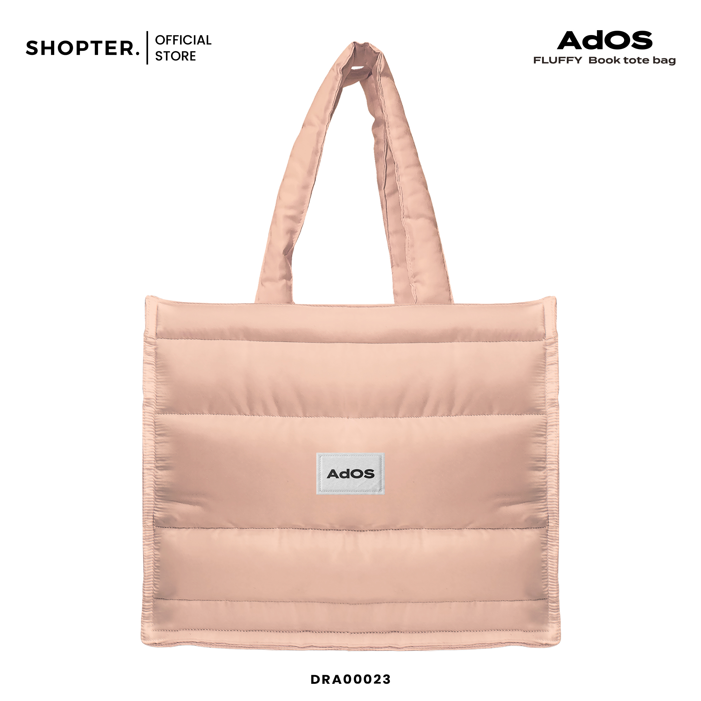 กระเป๋า Fluffy Book Tote Bags Pantone 2024 รหัส DRA00023 #FluffyBookToteBag #AdOS