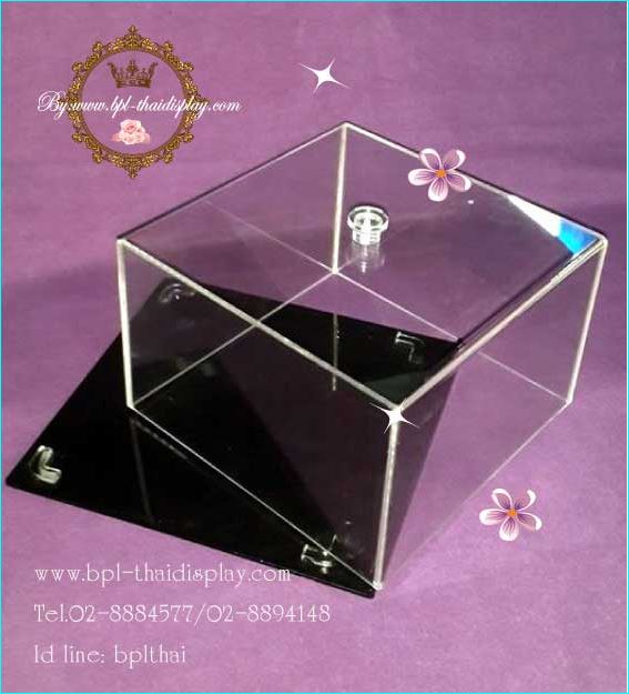 กล่องครอบขนมเค้กสำหรับตู้แช่