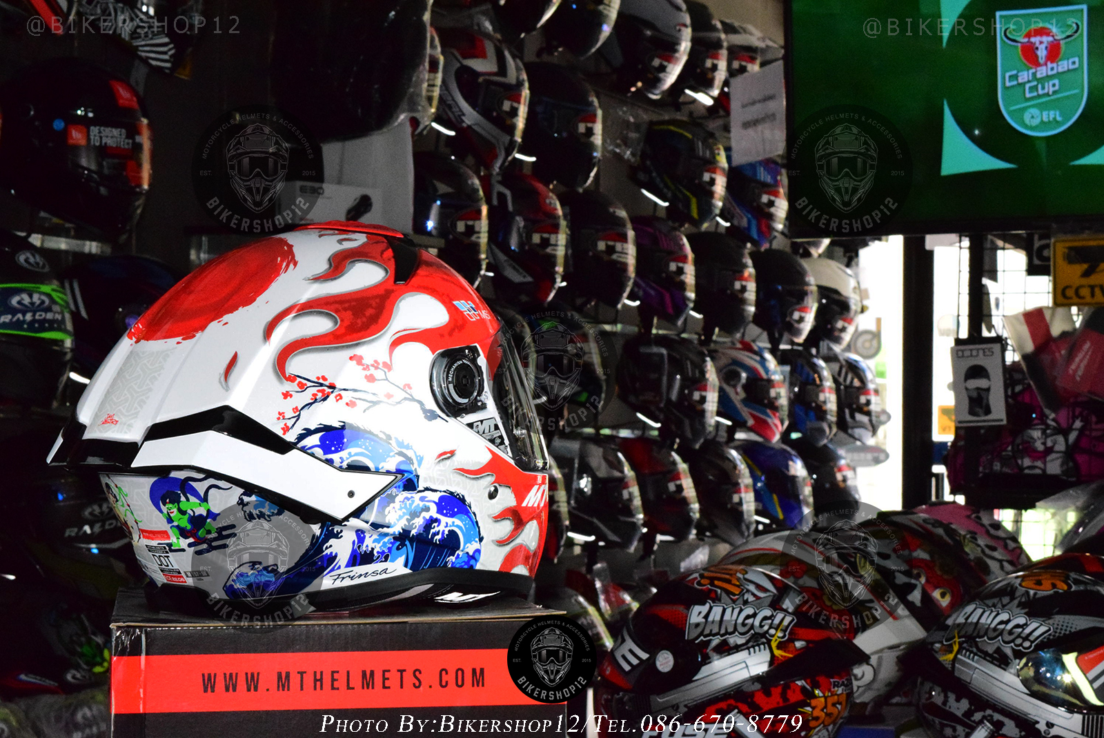 หมวกกันน็อค MT THUNDER 4 SV ลาย Ryusei Yamanaka