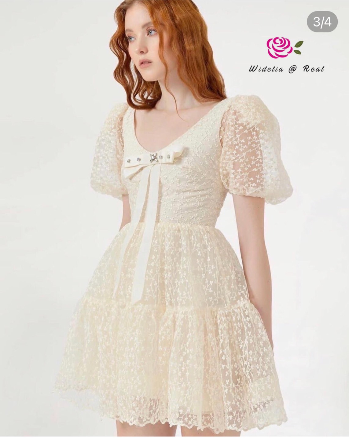 DJ Dress เดรสลูกไม้สุดน่ารัก