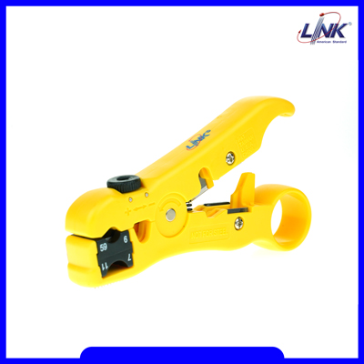 LINK UC-8145 STRIPPING TOOL RG59, RG6 & RG11 for F-twist Connector คีมปอก BY BILLIONAIRE SECURETECH UC-8145