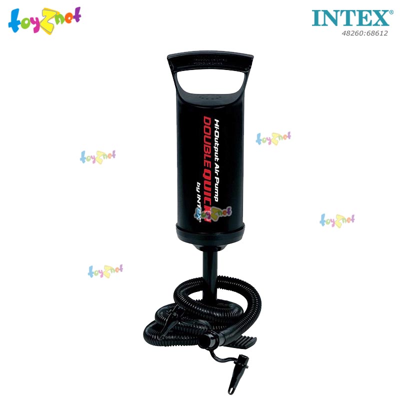 Intex ส่งฟรี เบาะกระโดด จั๊ม-โอ-ลีน 1.74x1.74x1.12 ม. รุ่น 48260 + ที่สูบลมดับเบิ้ลควิ๊ก วัน 4
