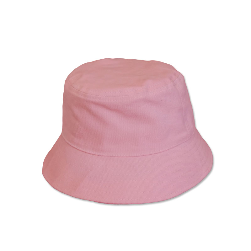หมวก bucket หมวกบักเก็ต สีพื้น (สีชมพู) by Season Tales