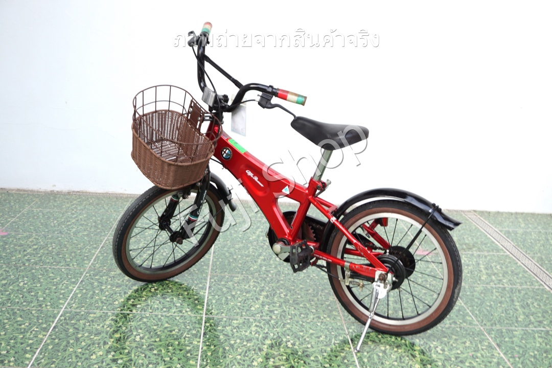 จักรยานเด็กญี่ปุ่น- ล้อ 16 นิ้ว - ไม่มีเกียร์ - Alfa Romeo - สีแดง [จักรยานมือสอง]