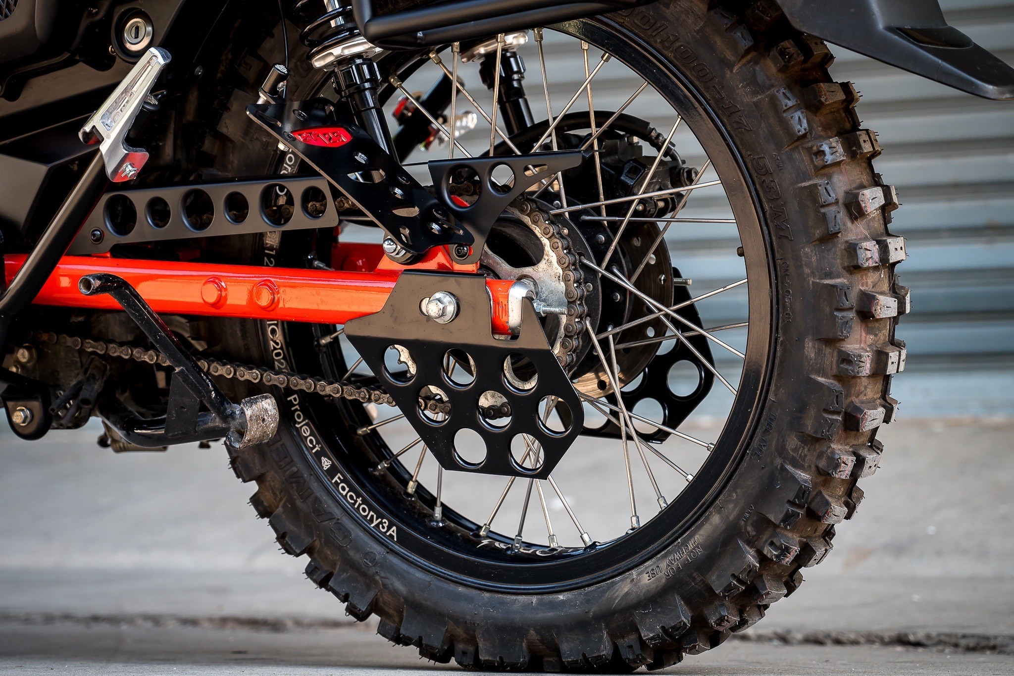 ชุดการ์ดกันดุมสเตอล้อหลังCT125 Motolord Rear Hub wheel protector CT125 ราคา1990