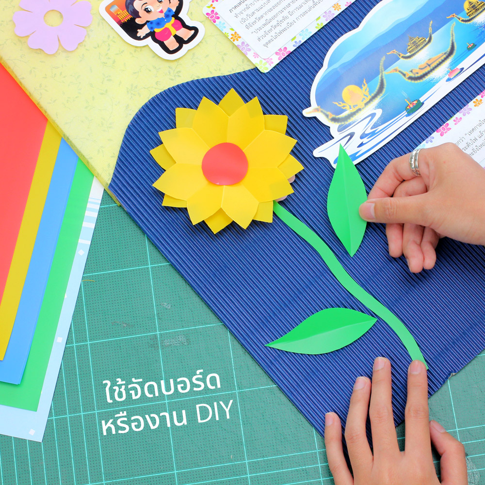 แผ่นตกแต่งบอร์ดอเนกประสงค์ PR-005 สร้างสรรค์งานศิลปะ งานประดิษฐ์