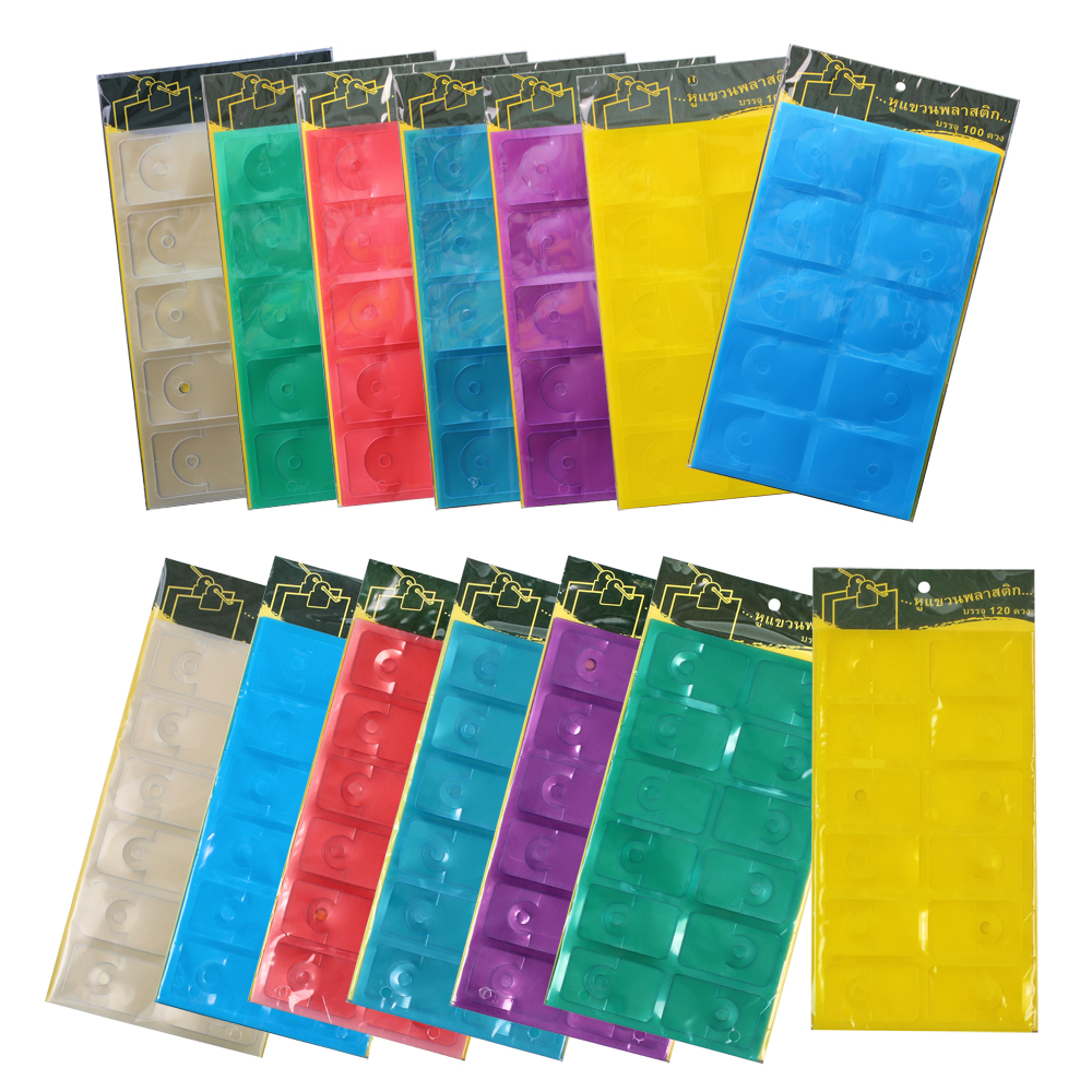 Product Hanger Display Translucent Colors