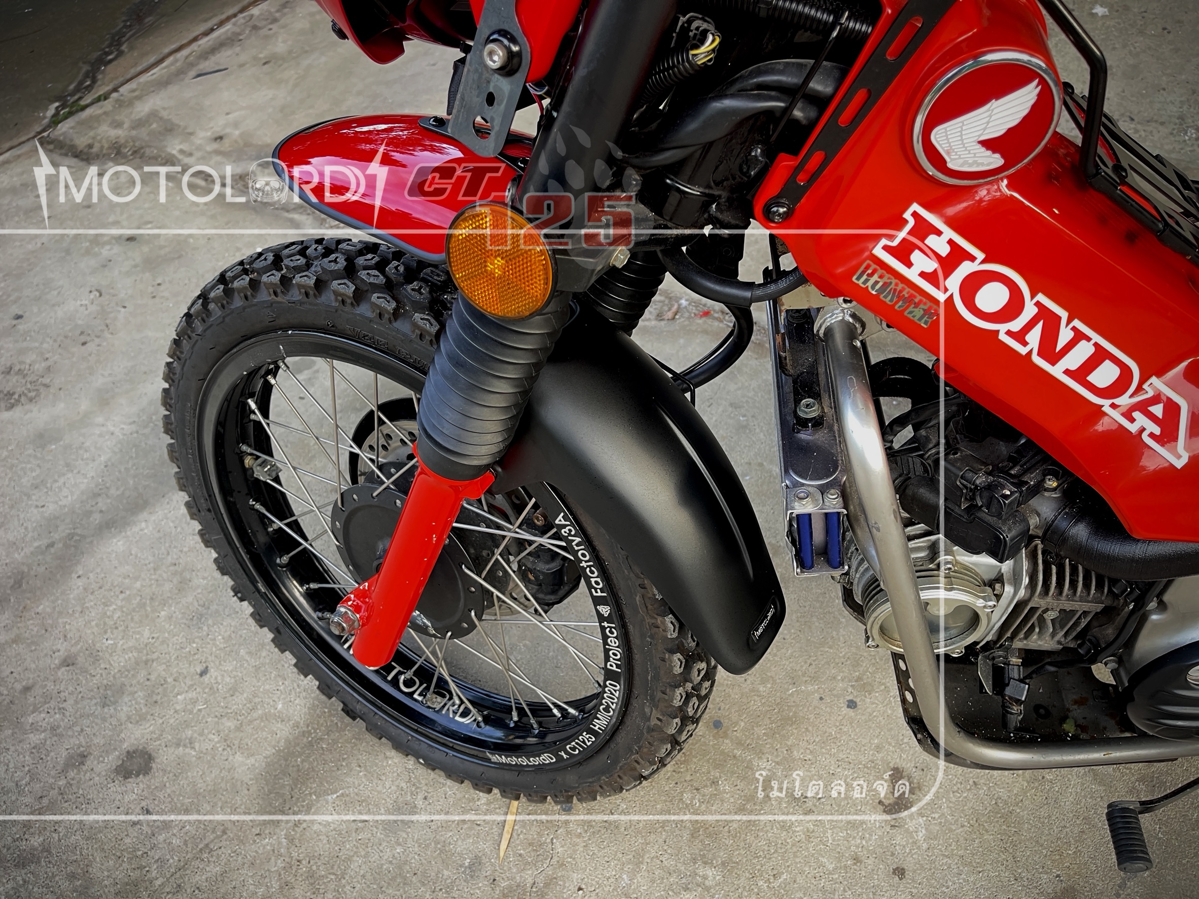 MotolordD CT125 Retro Sporty #murazakishop #ท้ายการไฟฟ้า