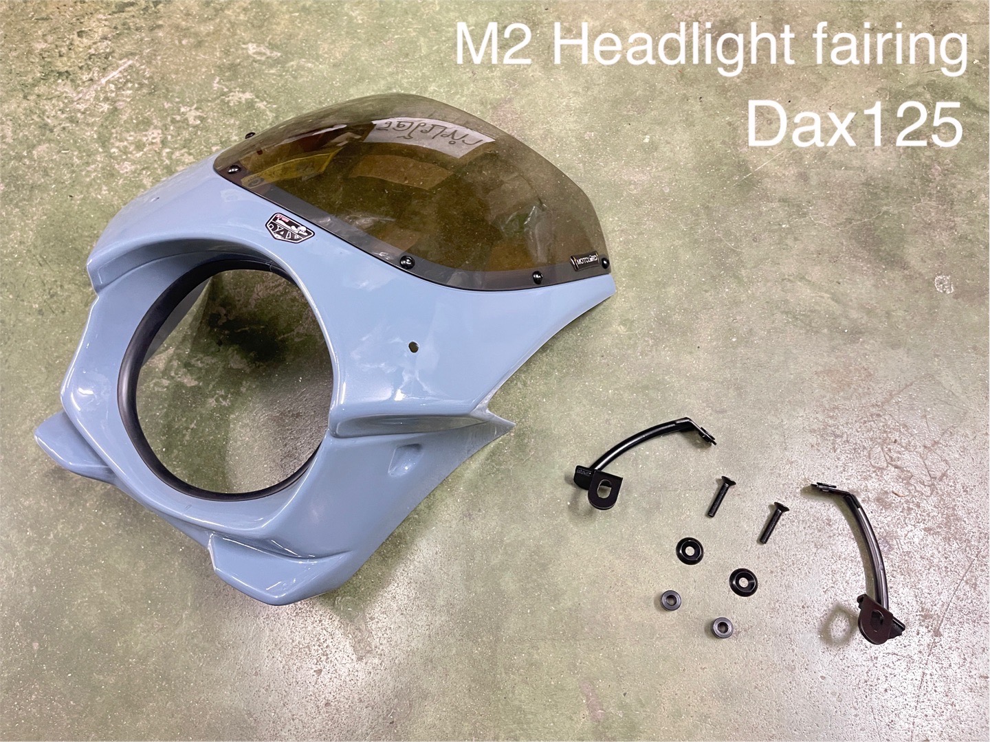 ชุดหน้ากากDAX125. by MonQeyKing มีสี ดำ แดง เทา น้ำเงิน ราคา2990