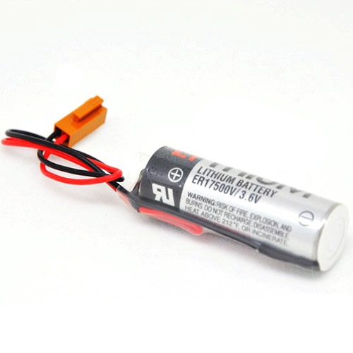 แบตเตอรี่ TOSHIBA ER17500V 3.6V PLC Lithium Battery Batteries 2700 mAh