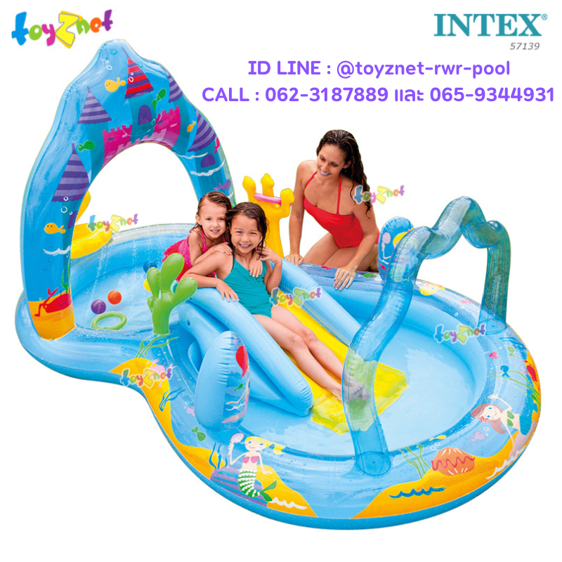 Intex Mermaid Kingdom Play Center 2.79x1.60x1.40 m. no.57139