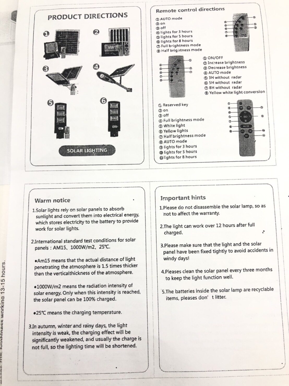 ์NS/ Street Light DC 12V 20W DayLight | โคมไฟถนน DC 12V 20W แผงในตัว แสงขาว/เดย์ไลท์ พร้อมชาร์จในตัว โคมไฟโซลาเซลล์ โคมไฟถนนDC โคมไฟถนนแสงขาว 20 วัตต์