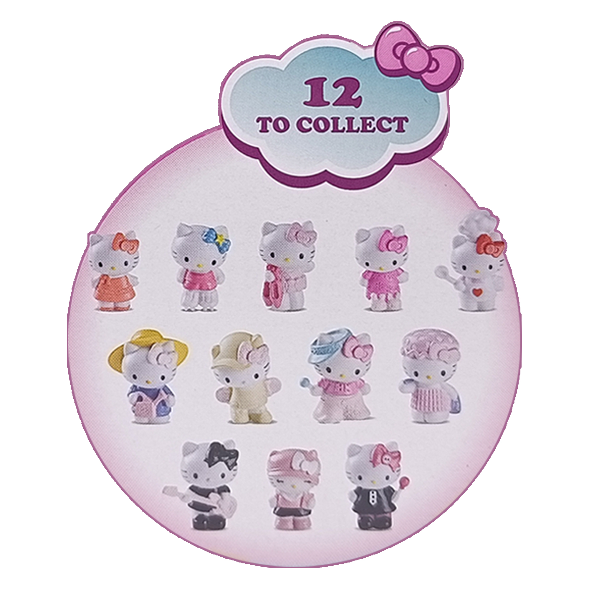 Chupa Chups Surprise Hello Kitty Sanrio Model Figure ลูกอมจูปาจุ๊ปส์ โมเดลเฮลโลคิตตี้ การ์ตูนซานริโอ กาชาปอง