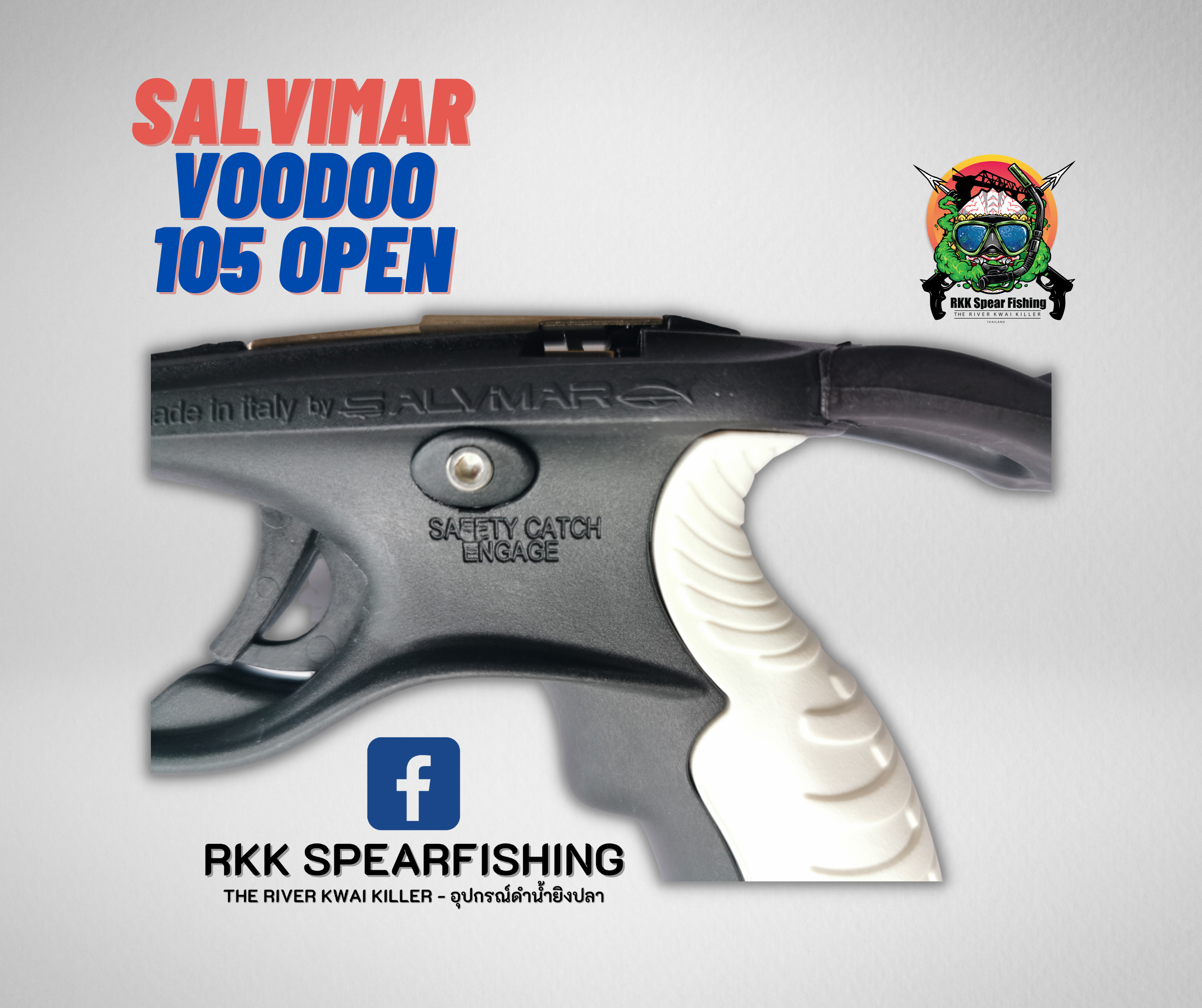 ฉมวกยิงปลา Salvimar Voodoo Sling Speargun 105 CM