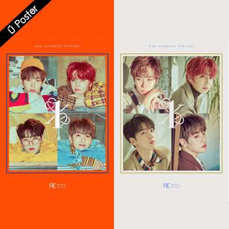 [PRE-ORDER] 100% - 6th Mini Album "RE:tro"