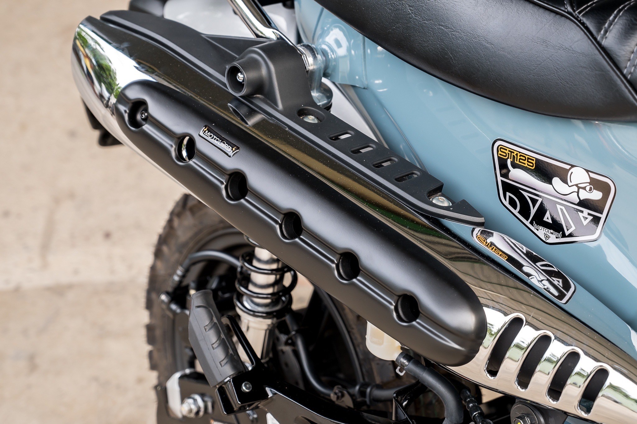 ครอบการ์ดกันร้อนท่อ MotolordD Dax125 1500฿