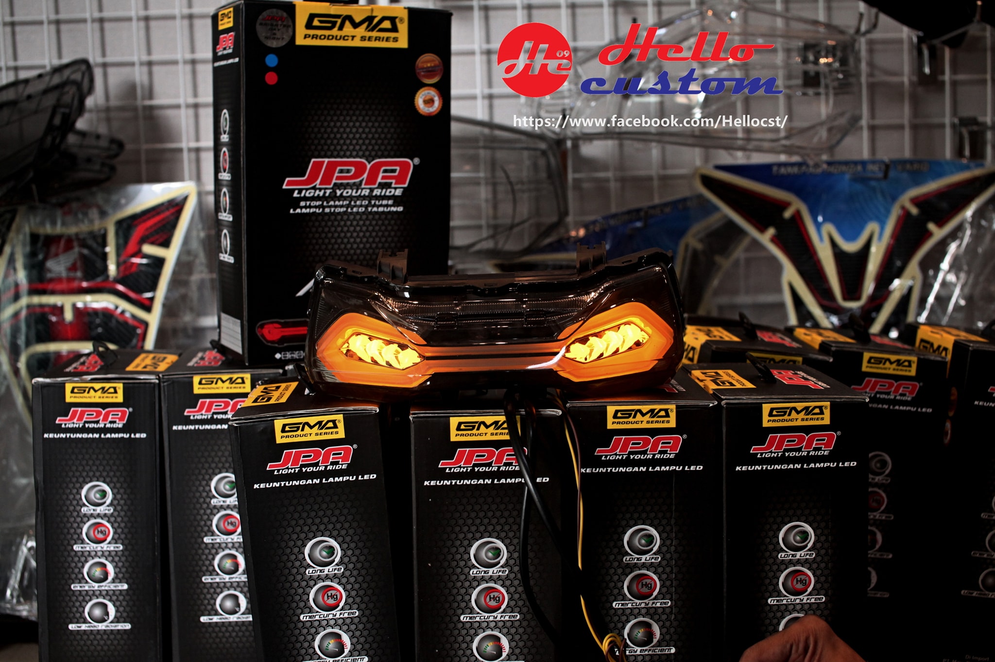 ไฟท้ายแต่ง ไฟเลี้ยวในตัว สำหรับ ADV150