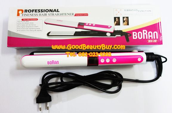 เครื่องหนีบผมตรง Professional Hair Straightener BORAN (BN-08)