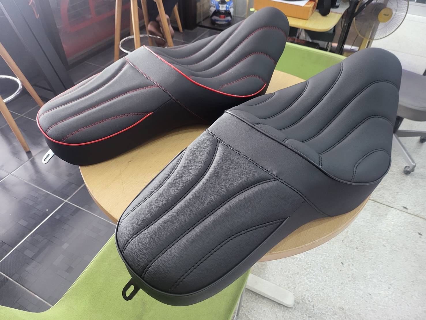 เบาะยาวรีเบล หน่อยวัดด่าน V.7 มี2แบบ ด้ายดำและด้ายแดง ราคา4000