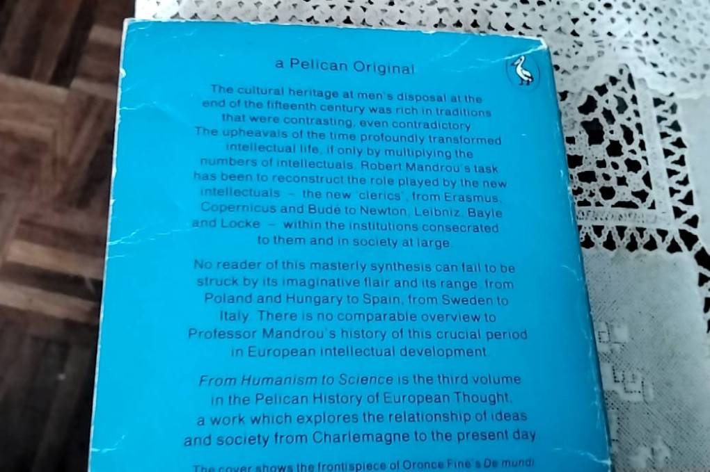 From Humanism to Science 1480-1700