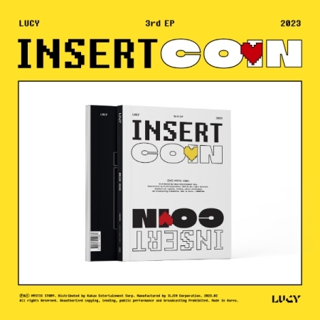[PRE-ORDER] LUCY - 3rd EP Album "Insert Coin"