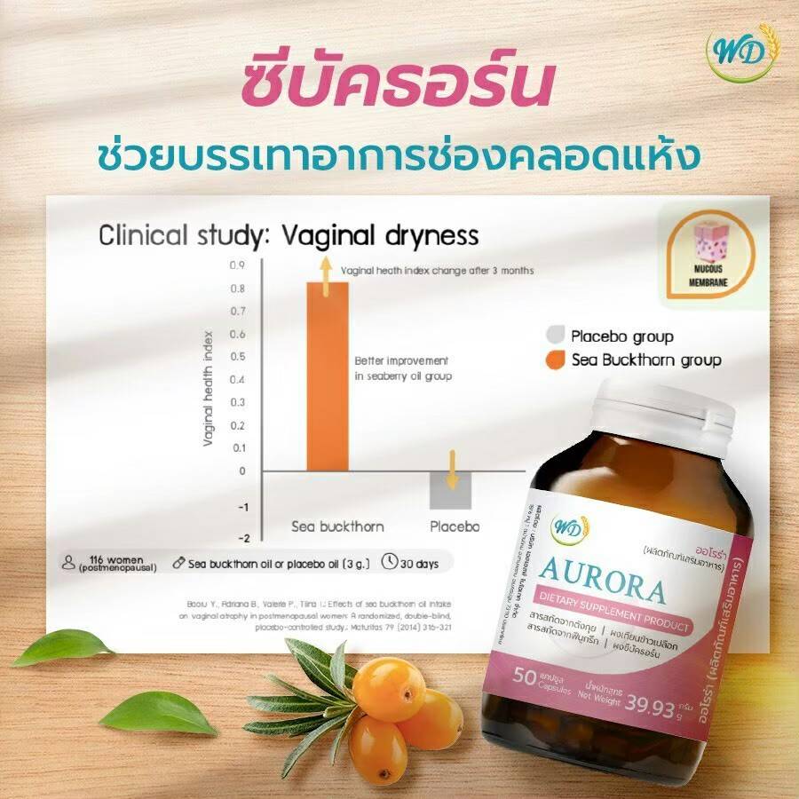 อาหารเสริม ต้านแก่ บำรุงผิวพรรณ (AURORA)