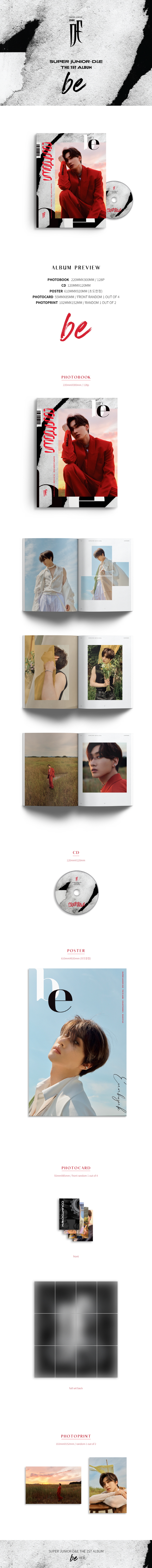 [PRE-ORDER] SUPER JUNIOR D&E - 1st Album "COUNTDOWN" (be Ver.)