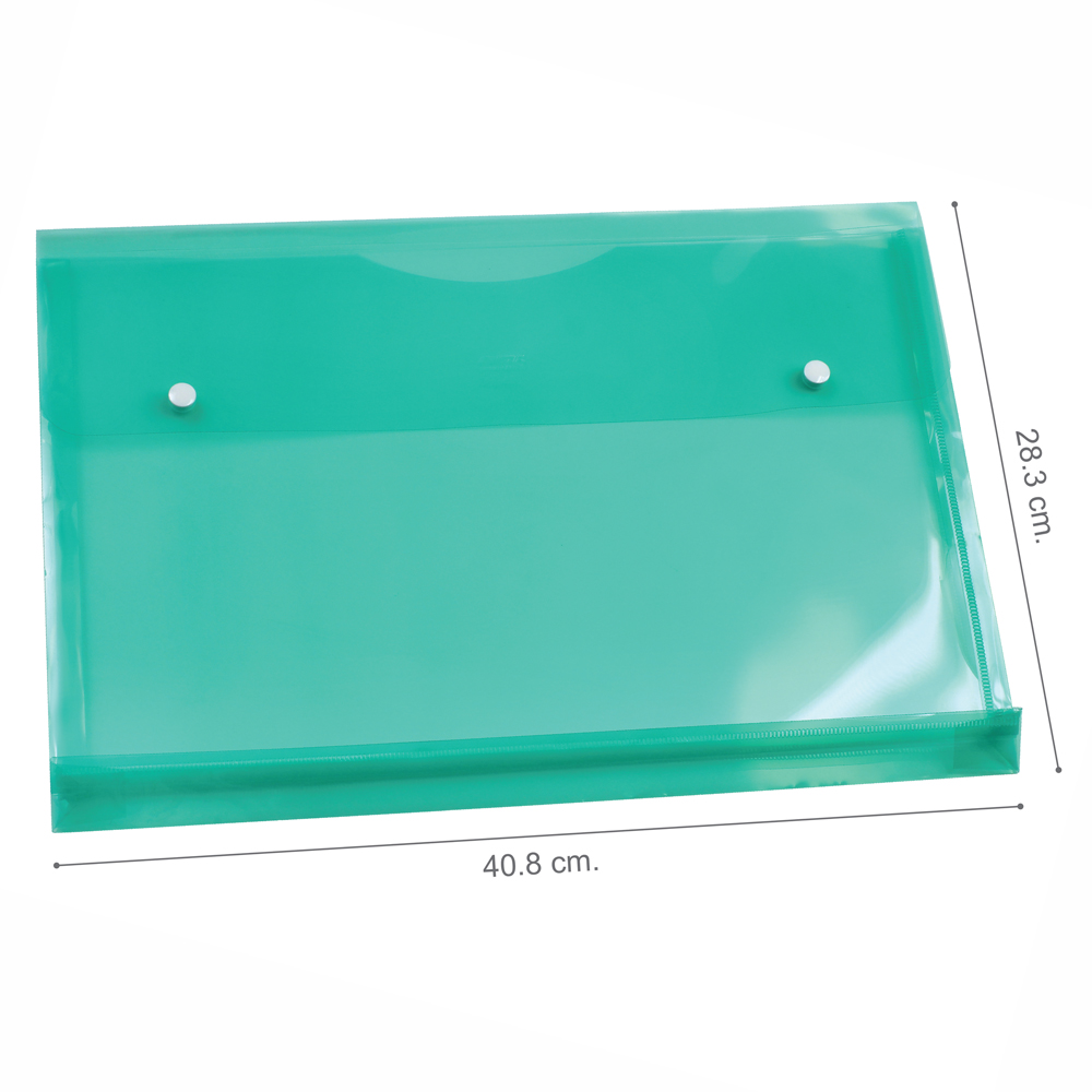 ขนาดซองกระดุม B4 แนวนอน ขยายข้าง 404B