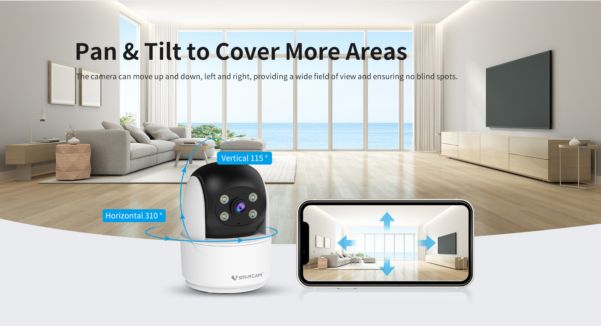 Vstarcam C996 กล้องวงจรปิดระบบ IP WIFI 2 MP Color Night Vision มีไมค์และลำโพงในตัว BY BILLIONAIRE SECURETECH C996