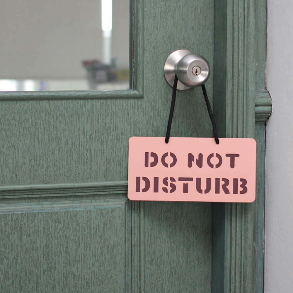 ป้ายแขวน Staff Only-Do Not Disturb PR-106