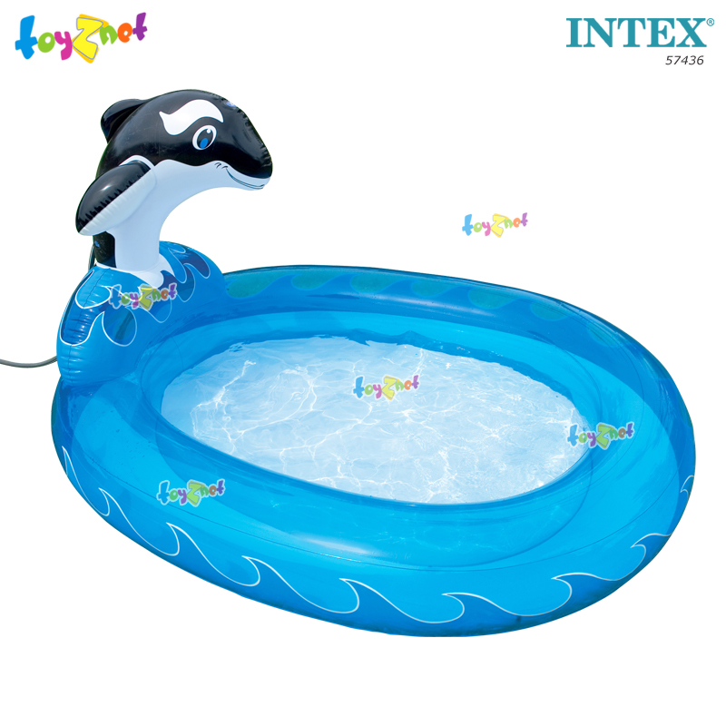 Intex Spray n Splash Whale Pool 2.03x1.57x1.07 m. no.57436