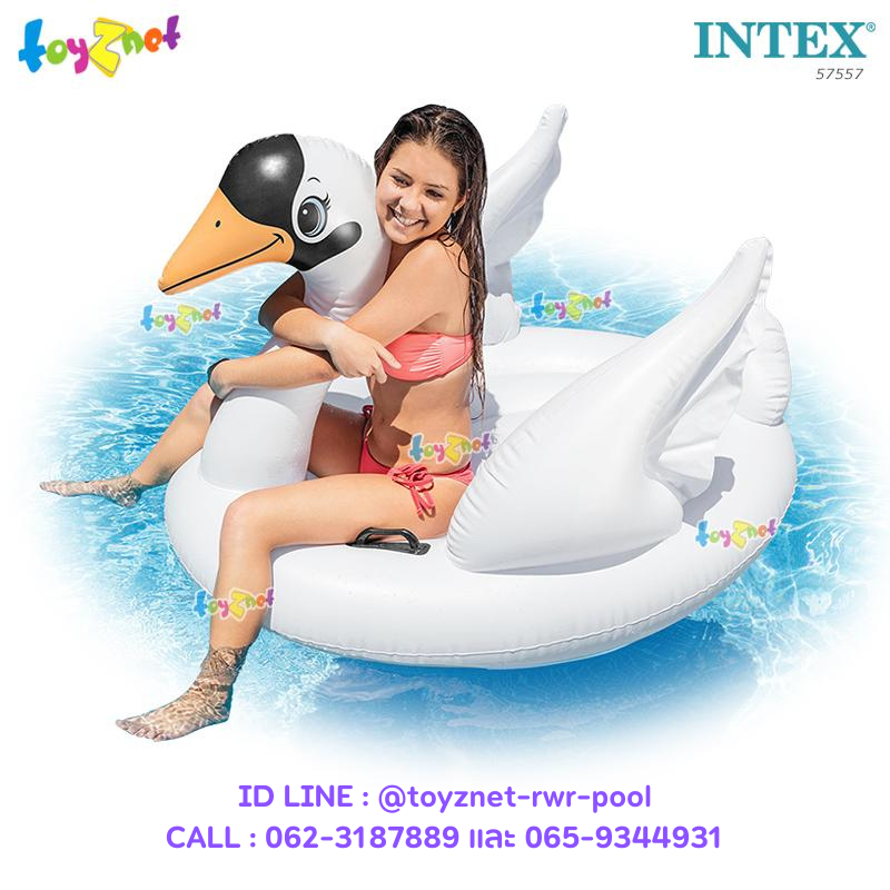 Intex Swan Ride-On 1.30x1.02x0.99 m no.57557
