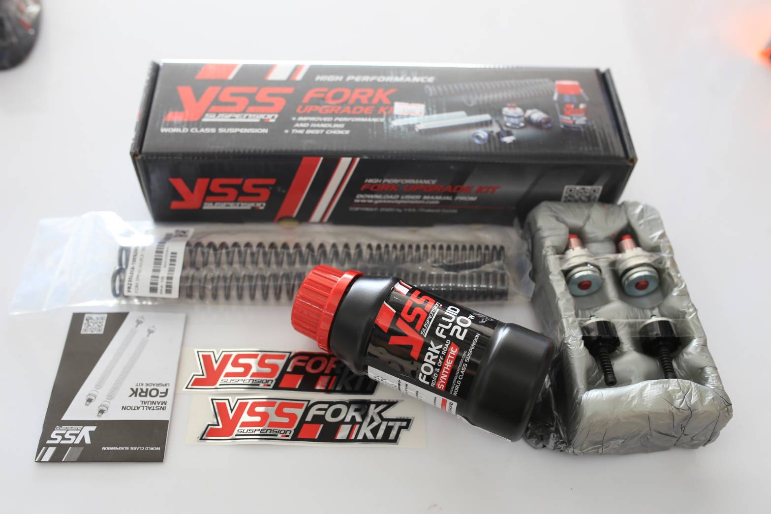 สปริงหน้า YSS FORK UPGRADE KIT PCX160