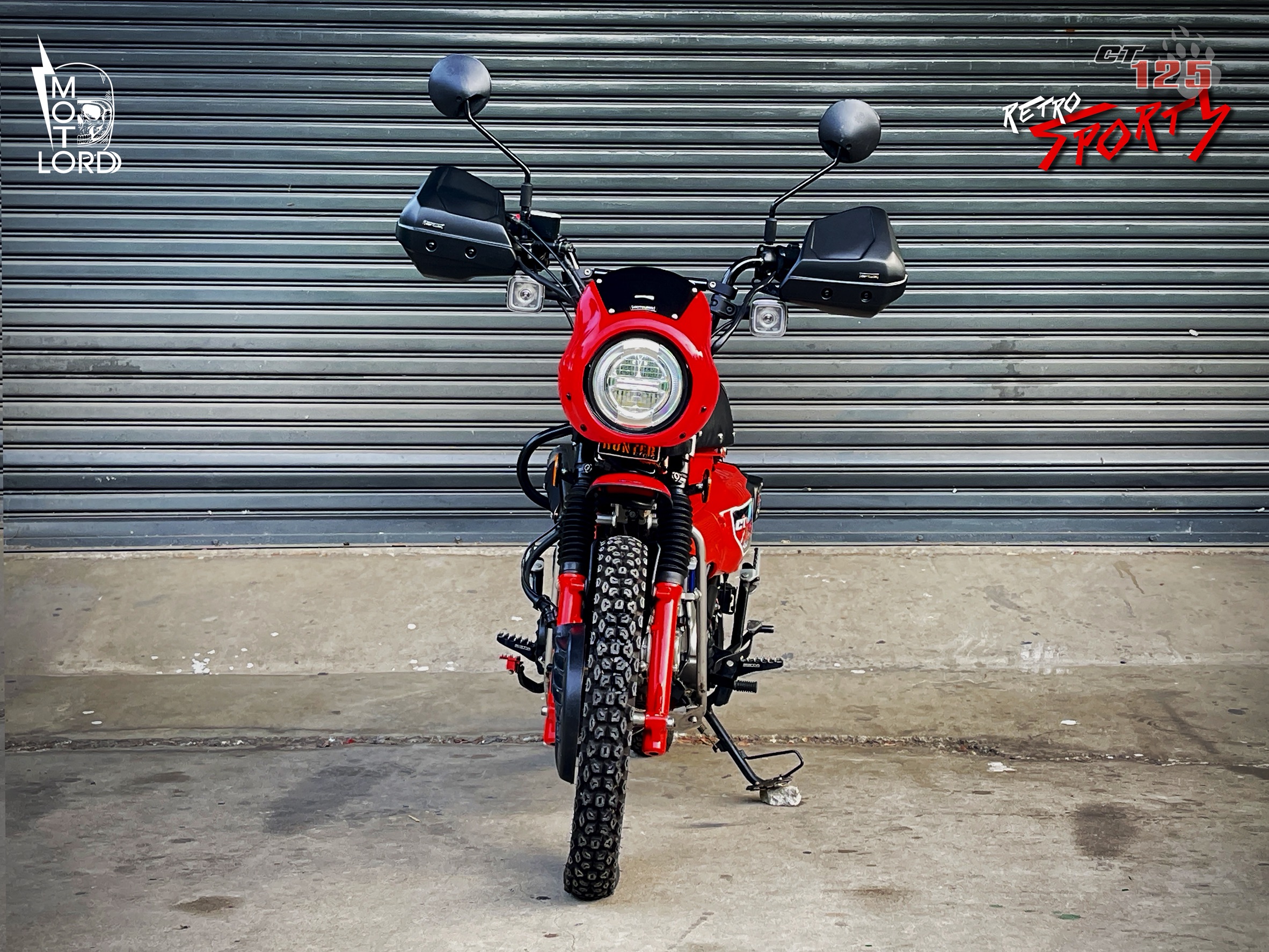 MotolordD CT125 Retro Sporty #murazakishop #ท้ายการไฟฟ้า