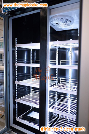 ตู้แช่เครื่องดื่ม 3 ประตู อบสีดำ รุ่น 3LS-Black